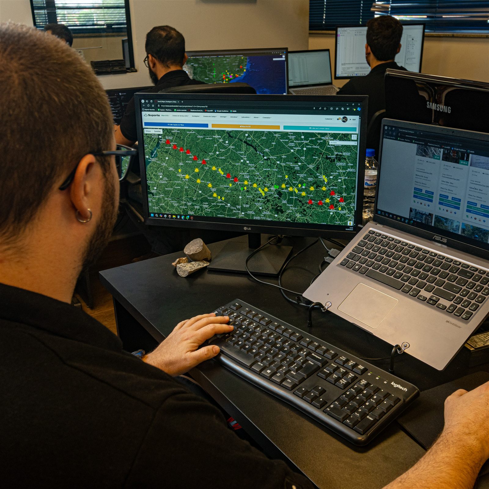 Monitoramento de operações