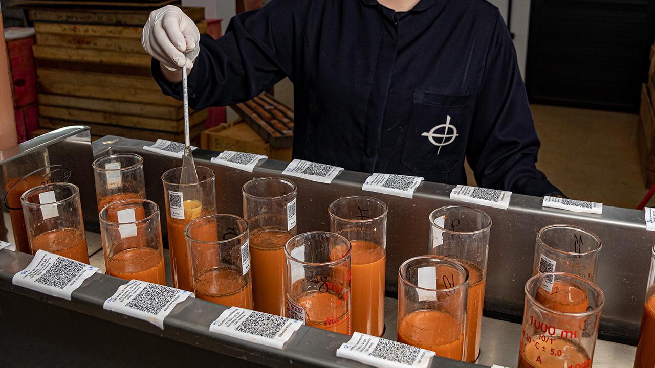 Ensaio de consistência do solo - Laboratório Suporte