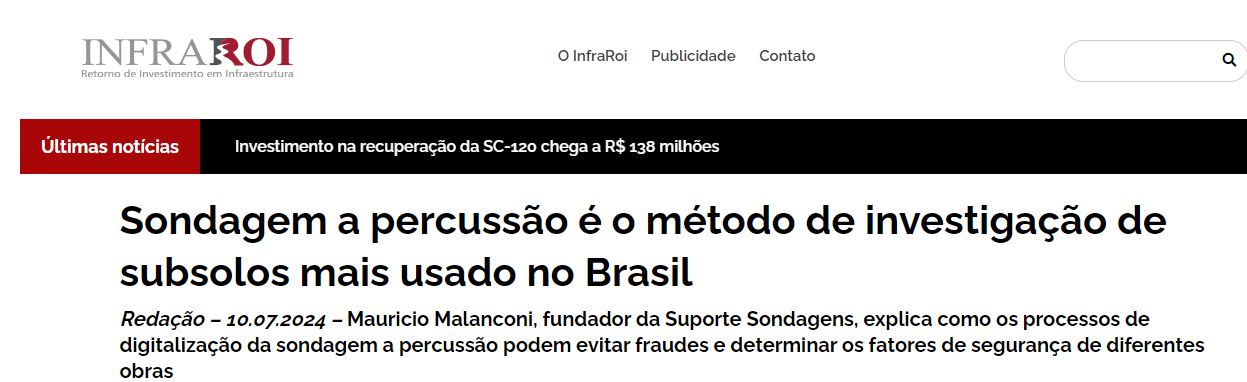 foto - Mauricio Malanconi concede entrevista ao portal Infraroi